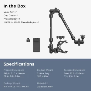 Magic Arm with Crab Clamp Kit